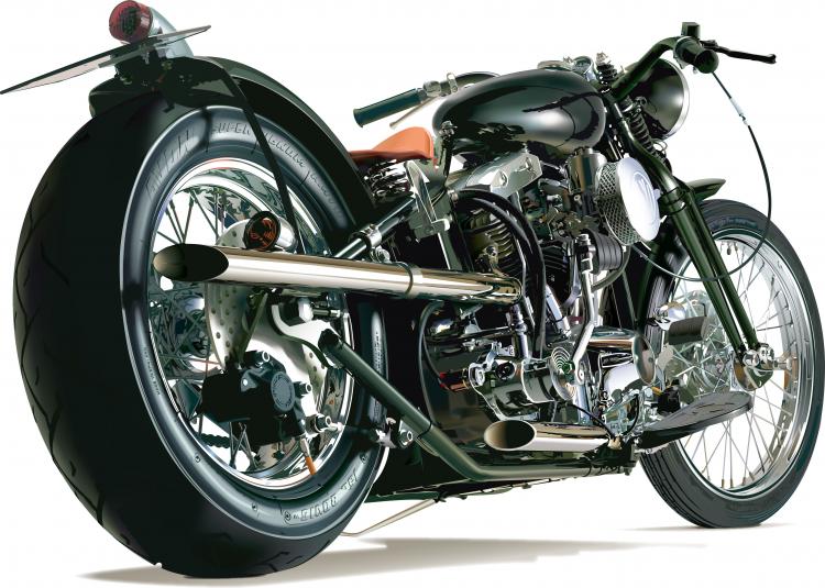 free vector 3 Free Vector Realistic Motor Cycles